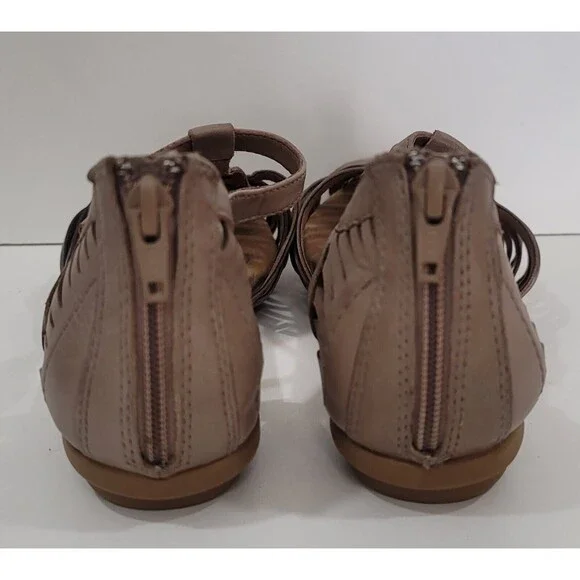 Rockport Cobb Hill Women's Leather Comfort Zip T-Strap Sandal Sz.11 - Picture 5 of 8